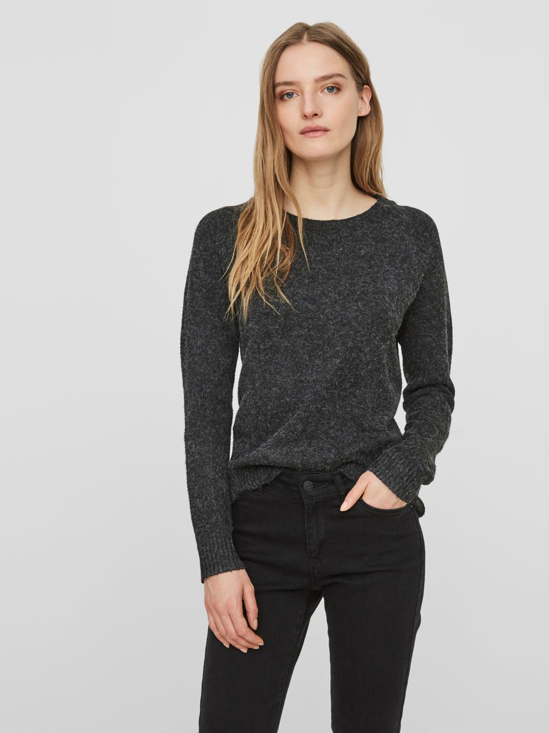VMDOFFY Pullover - black - VERO MODA & VILA Bergvik